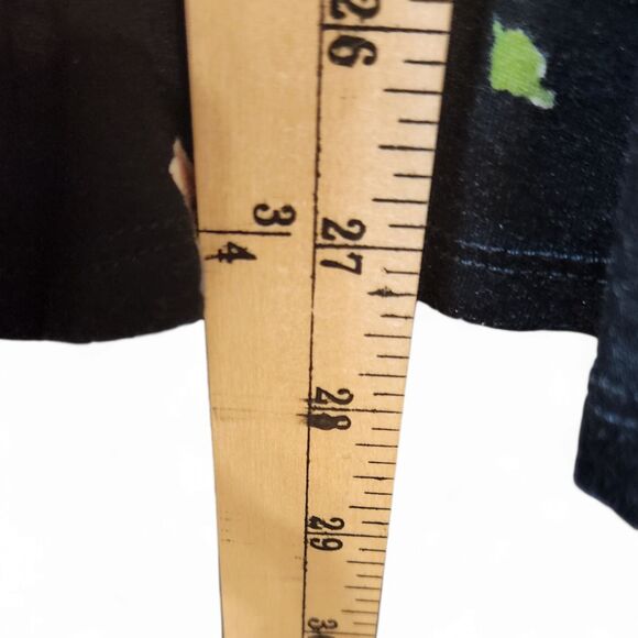 Matilda Jane Pep In Your Step Peplum Top, Women’s XL, Black Floral Rayon/Spandex - Picture 7 of 9